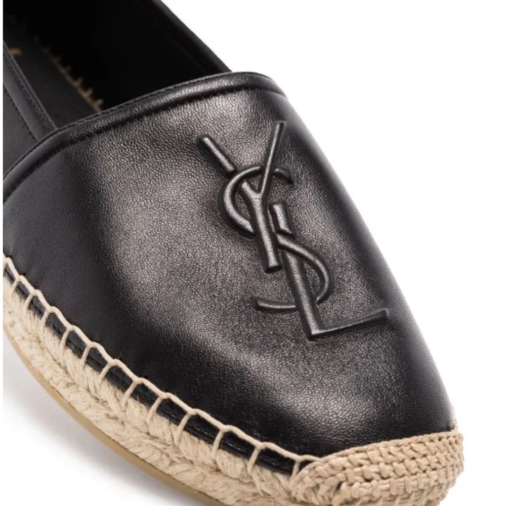 Yves Saint Laurent Black Espadrilles